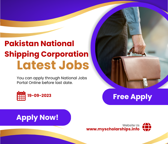 Pakistan National Shipping Corporation Latest Jobs2023-Myscholarshipsinfo