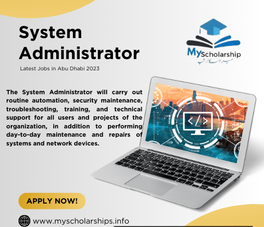System Administrator Latest Jobs in Abu Dhabi 2023-myscholarships.info