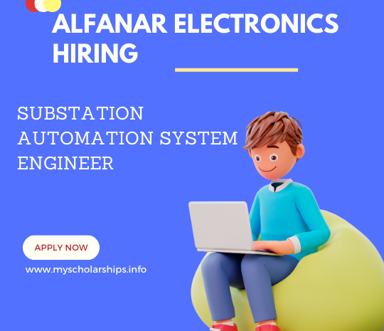 Substation Automation System Engineer at Alfanar Electronics in Saudi Arabia 2023