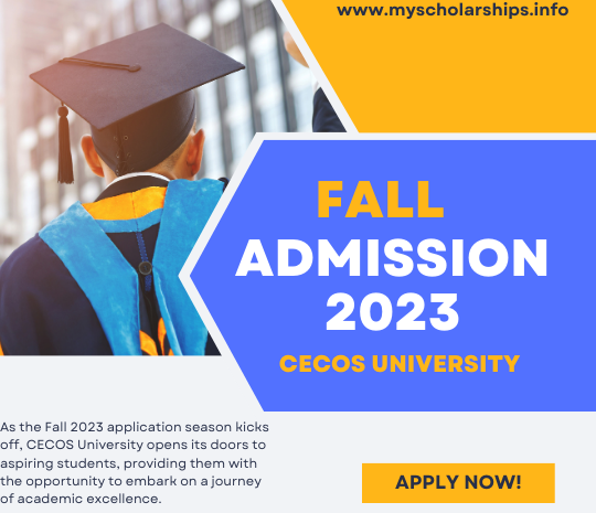 Admission Fall 2023 at Cecos University Science & Technology-myscholarshipsinfo